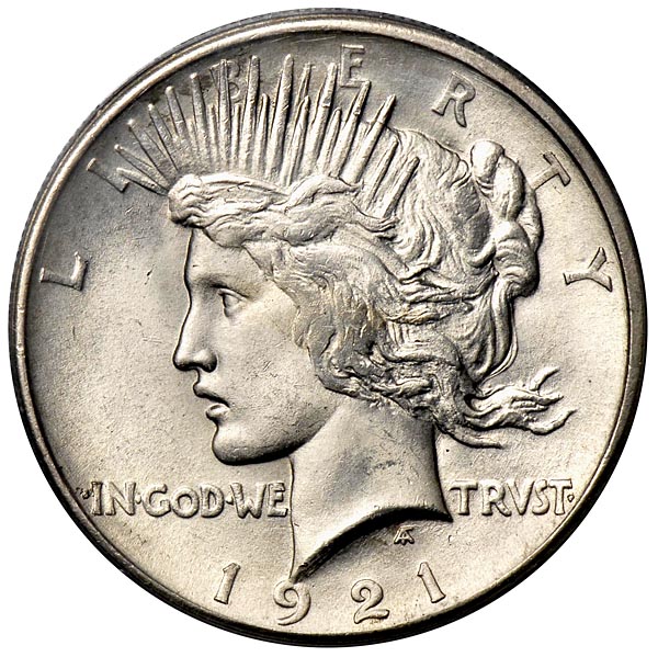 U.S. "Peace" Silver $1 Coin